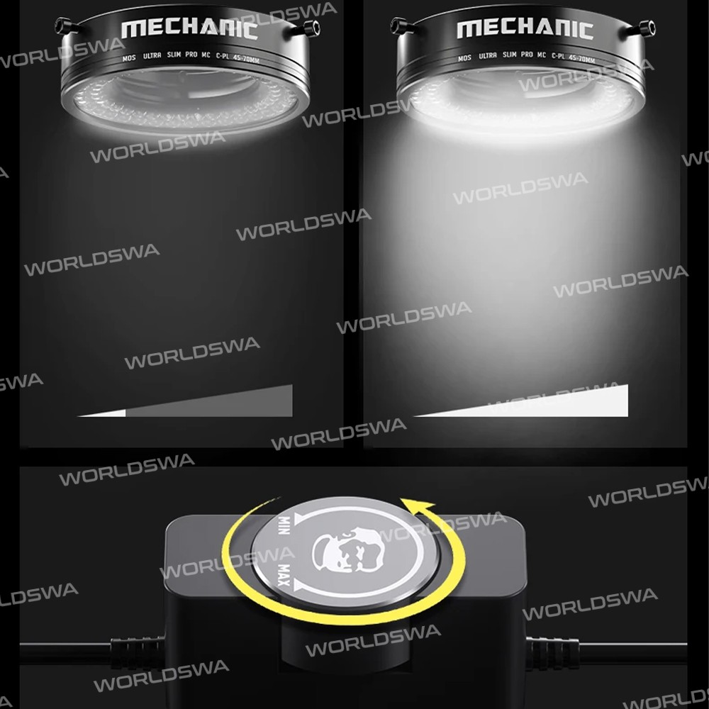 mechanic ls720-plus-72-led-dual-polarization-adjustable-microscope-ring-light-for-most-microscope-9