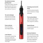 Dspiae ES-P Portable Electric Sharpening Sander Pen