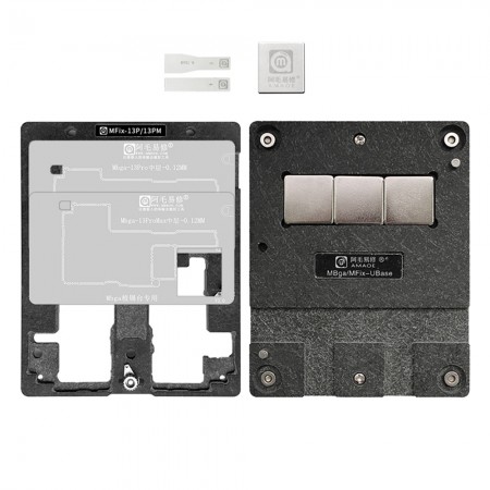 Amaoe MFix-13P / 13PM Motherboard Middle Layer Tin Planting Platform Fixture Set for iPhone 13 Pro / 13 Pro Max