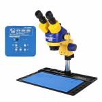 Mechanic MC75T 7-45X Trinocular Stereo Zoom Microscope With i-Matx Base Holder + DX-340 Professional