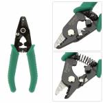 Pro'sKit 8PK-326 Professional Precision Tri-Hole Fiber Optical Stripping Pliers