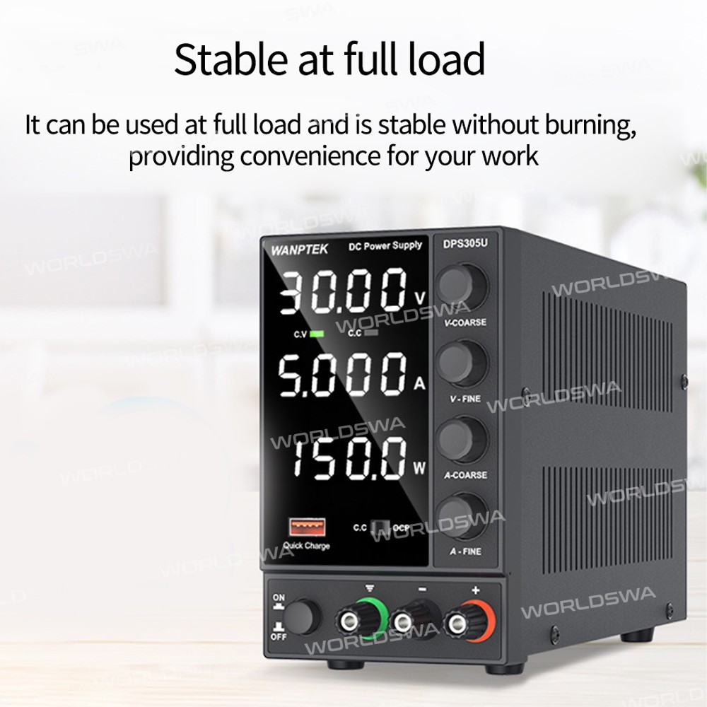 wanptek dps305u-30v-5a-4-digits-display-led-high-precision-adjustable-switching-dc-power-supply-7