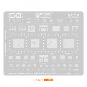 only U-QSD8 Stencil/1Pcs