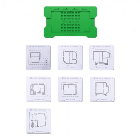 Mijing OPPO Series Middle Layer BGA Reballing Stencil Support Mijing M21 Universal Base