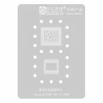 Amaoe 0.12mm All-in-one BGA Reballing Stencil for Samsung Exynos2100 RAM+CPU