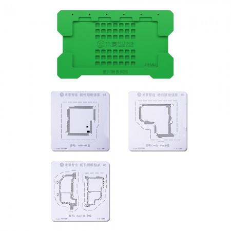 Mijing OnePlus Series Middle Layer BGA Reballing Stencil Support Mijing M21 Universal Base