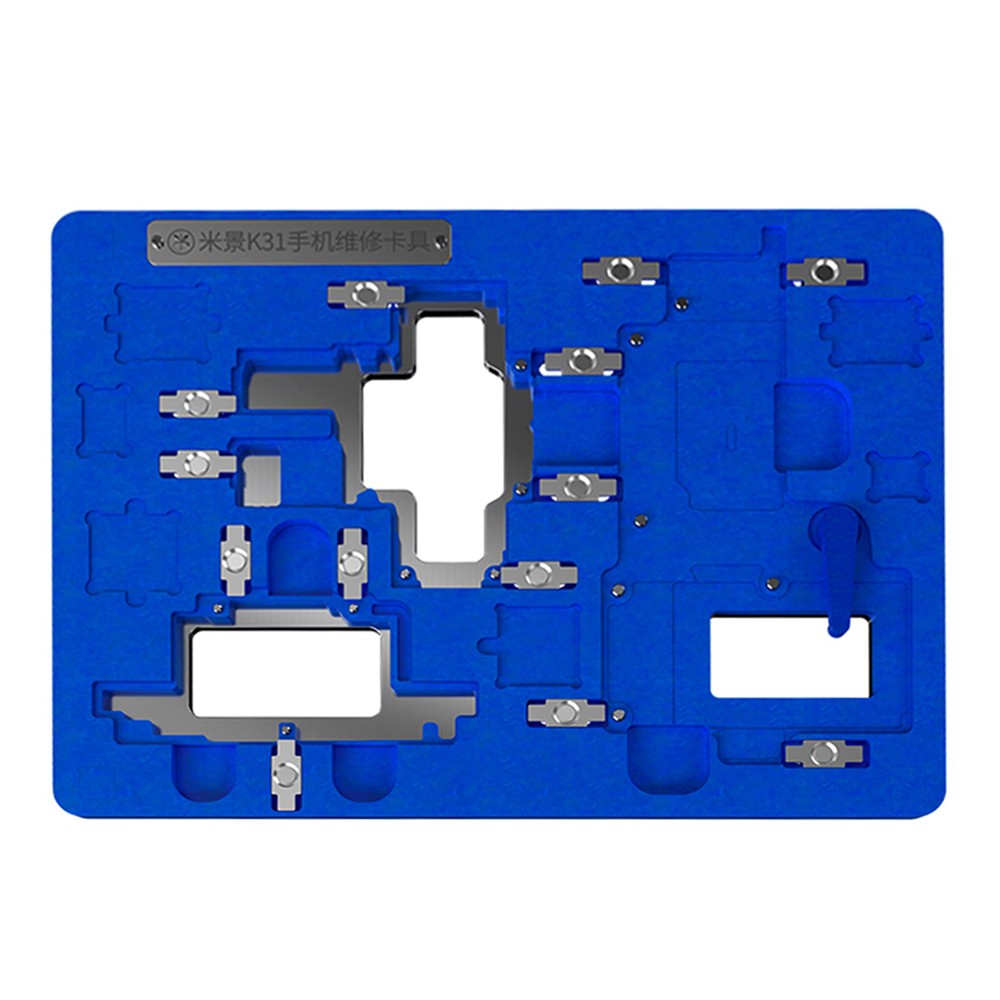 MiJing K31 6in1 Universal Multifunction PCB Board Holder Fixture for iPhone X / Xs / Xs Max / 11 / 1