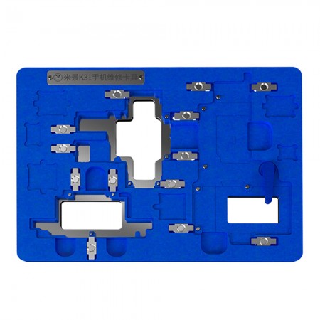 MiJing K31 6in1 Universal Multifunction PCB Board Holder Fixture for iPhone X / Xs / Xs Max / 11 / 11 Pro / 11 Pro Max