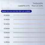 Mechanic V63 250g 183? Non-Clean High Purity Rosin Core Leaded Solder Wire