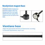 Sunshine SS-804 Magnet Base COB Wick LED Lamp