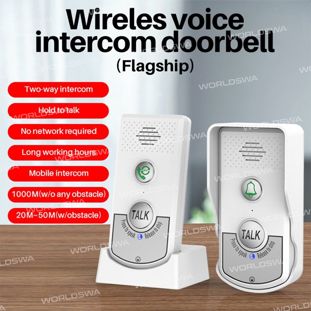wireless doorbell-intercom-rechargeable-smart-10