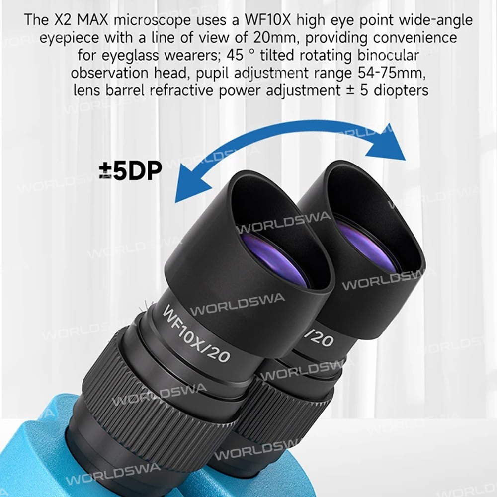 xinzhizao x3-max-7-45x-synchronous-zoom-trinocular-stereo-microscope-with-aluminum-alloy-base-5