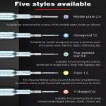 jitongxue jt-86-5-in-1-ultra-hard-s2-steel-magnetic-2d-screwdriver-set-for-mobile-phone-repair-3