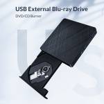 Orico XD008 / XD010 USB 3.0 High-Speed Reading Slim External Blu-ray Drive