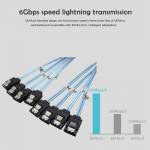 6in1 High-quality SATA 3.0 6Gbps 7 Pin Hard Drive Data High-speed Serial Port Cable