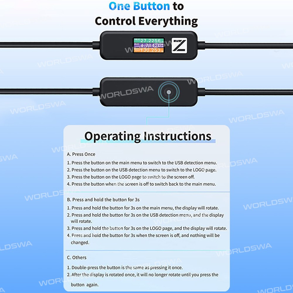 chargerlab power-z-ak001-multi-functional-240w-usb-pd-charging-test-cable-7
