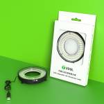 2UUL Adjustable LED Microscope Ring Lamp - Black