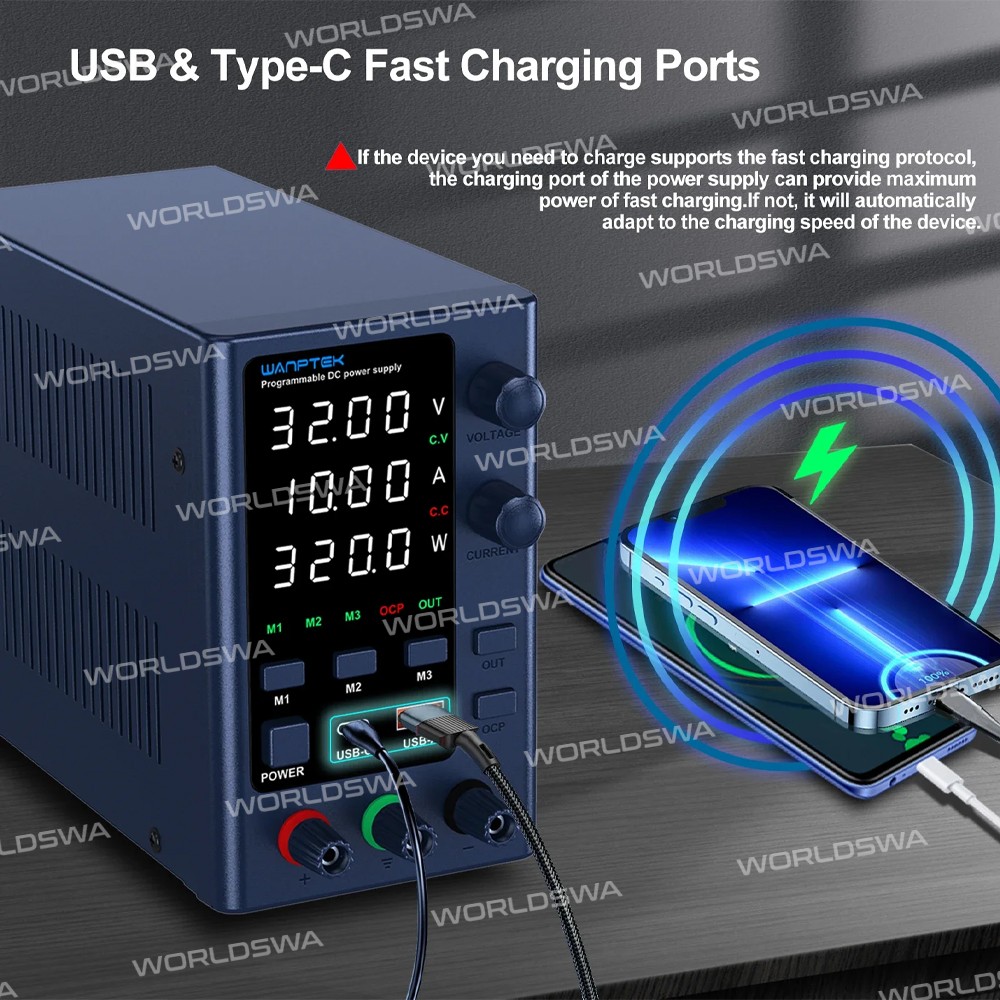 wanptek eps-series-adjustable-switching-dc-power-supply-with-usb-type-c-dual-interface-7