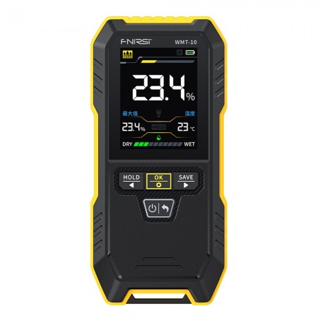 Fnirsi WMT-10 Non-contact Inductive Wood Moisture Meter with Color Screen