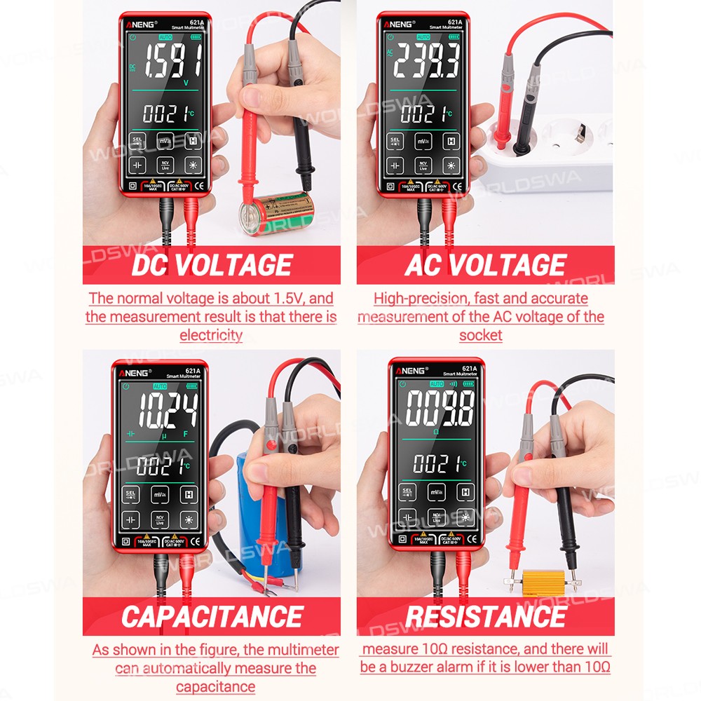 aneng 621a-portable-auto-range-usb-charging-lcd-touch-screen-ncv-digital-multimeter-6