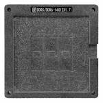 Amaoe 0.25mm DDR Series BGA Reballing Stencil Tin Planting Platform for DDR5/DDR6/BGA170/BGA180 Vide