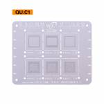 WL 0.12MM Multi-Function BGA CPU Reballing Stencil Plant Tin Steel Net for MTK Qualcomm HiSilicon