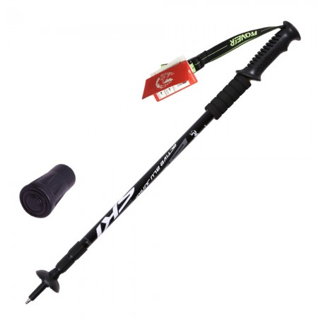 3 Section Telescopic Adjustable Trekking Hiking Pole Anti-shock Ultralight Outdoor Walking Stick Cane