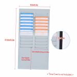 bisofice time-card-rack-24-pocket-wall-mount-holder-9