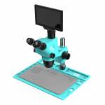 RF4 RF-6565TVD2-YS010W 6.5-65X Trinocular Zoom Stereo Microscope Workbench with 10-inch HD Monitor