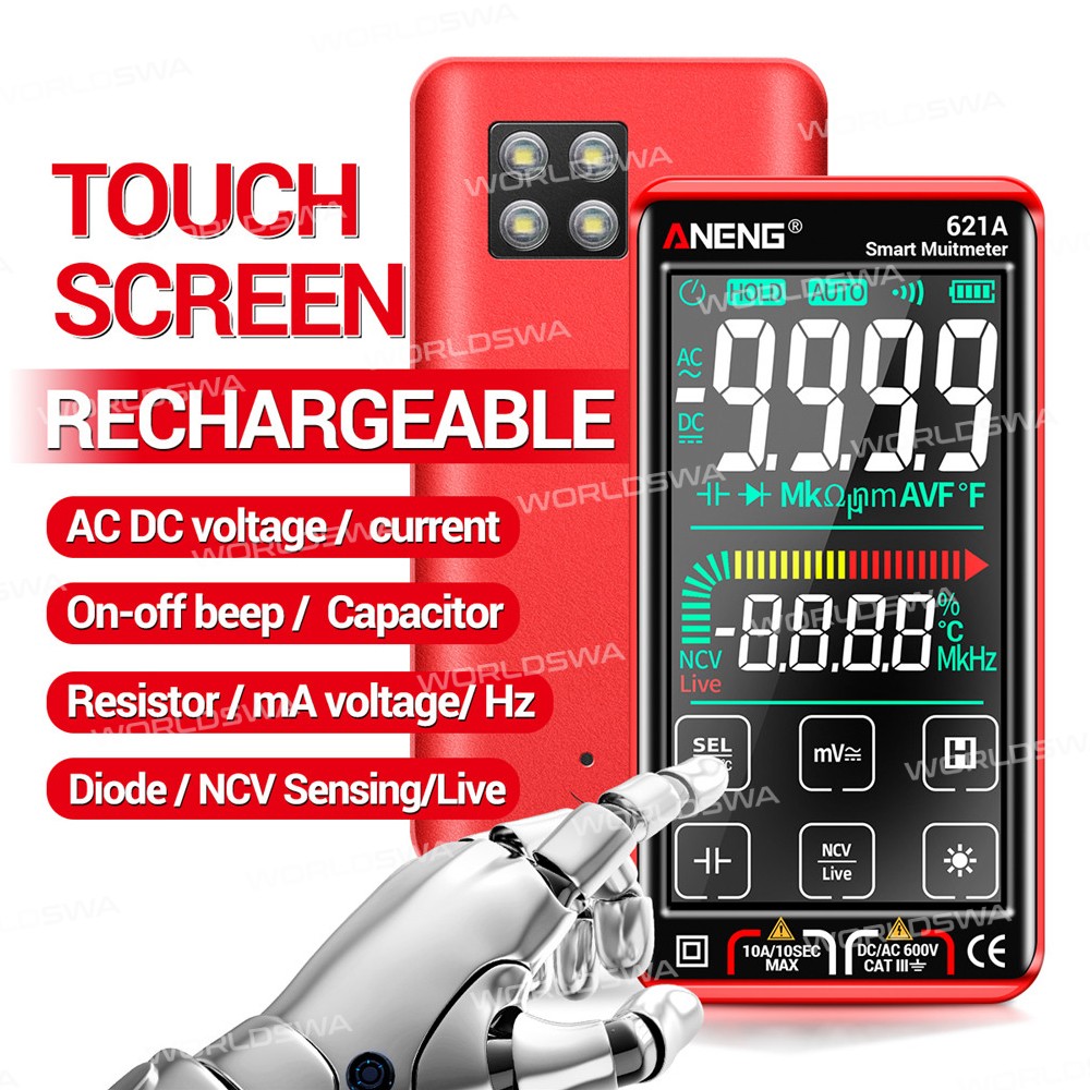 aneng 621a-portable-auto-range-usb-charging-lcd-touch-screen-ncv-digital-multimeter-12