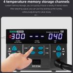 SUGON 8610DX 1000W Hot Air Rework Station LED Display Lead-Free Heat Gun Microcomputer Temperature A