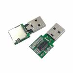 TF Memory Card Reader PCBA High-speed USB2.0 AU6438BS eMMC-ISP Mobile Phone Repair Flash Unlock Tool
