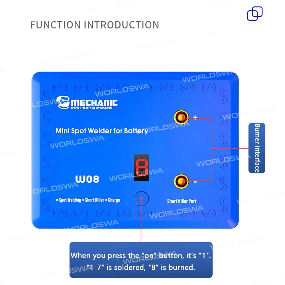 mechanic w08-portable-mini-battery-spot-welding-machine-pcb-short-circuit-detector-16