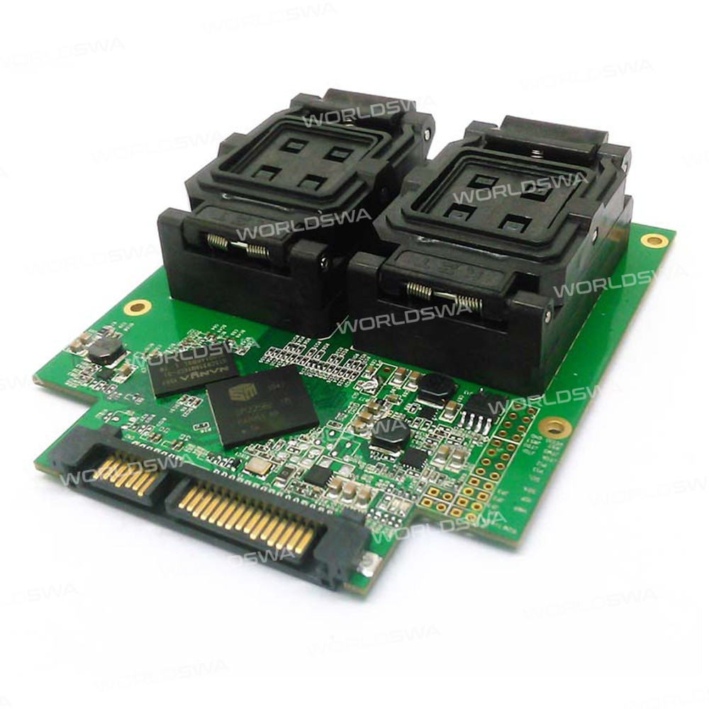 sm2256k main-control-board-bga152-flip-top-type-ssd-test-burn-in-stand-6