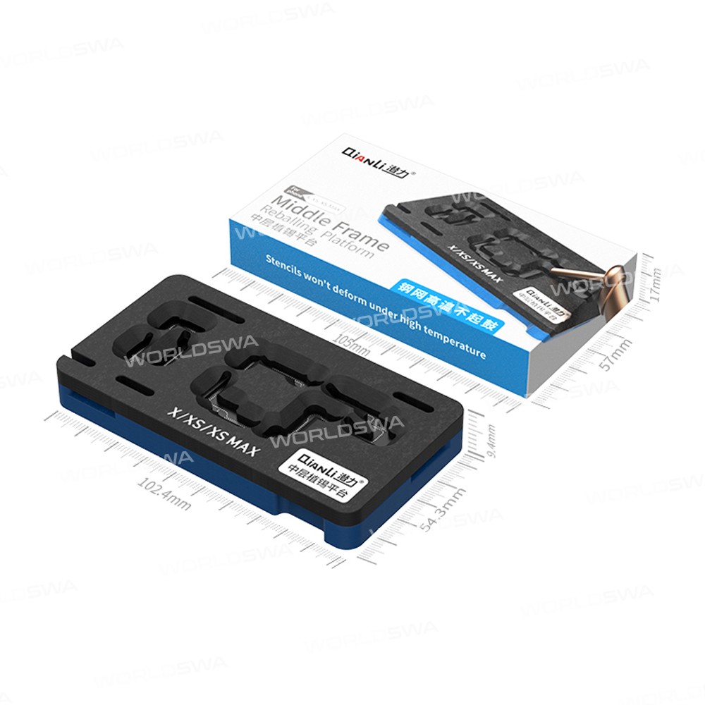 QianLi 3in1 Middle Frame Reballing Platform BGA Reballing Fixture for iPhone X Xs Xs Max