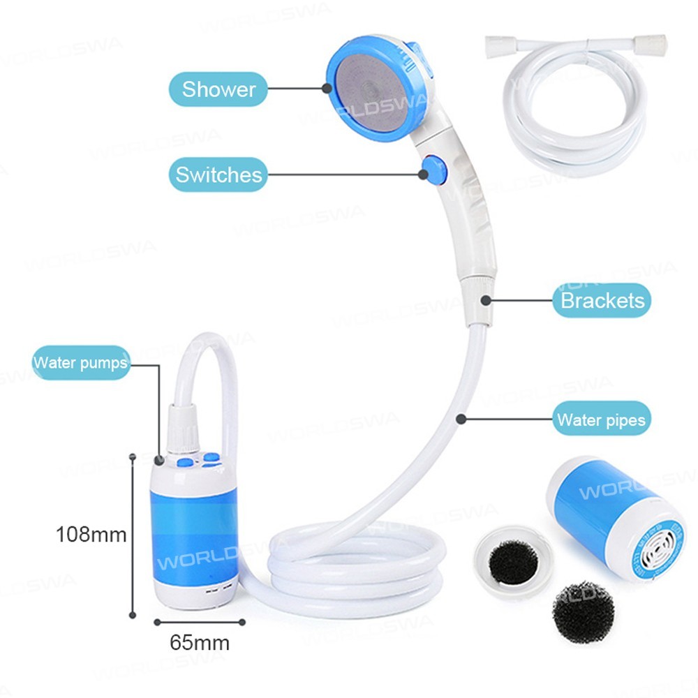 outdoor camping-shower-portable-electric-shower-5