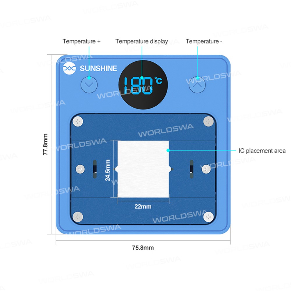 sunshine ss-t12c-constant-temperature-ic-chip-heating-glue-remover-compatible-most-chips-13