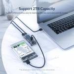 Orico Transparent Series 4 / 7 Port USB3.0 HUB with Dual Micro USB Power Interface Support OTG