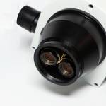 7X-45X 3.5X-90X Trinocular Microscope Head with Lens WF10X Eyepiece