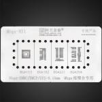 Amaoe 4-in 1 0.15mm Phone EMMC / EMCP / UFS Reballing Platform with BGA153 BGA162 BGA221 BGA254 Reba