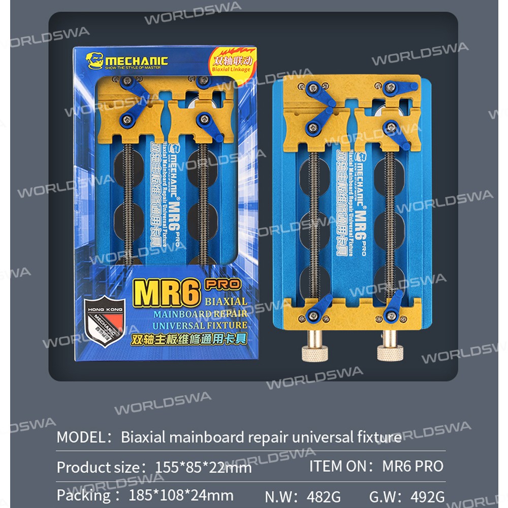 Mechanic MR6 Pro Multifunctional Dual Bearing Universal PCB Fixture