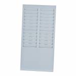 bisofice time-card-rack-24-pocket-wall-mount-holder-2