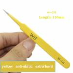 WIT W Series Extra Hardened Anti-Static Stainless Steel Tweezers for Mobile Phone Repair