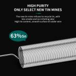 luxianzi 3m-08mm-battery-nickel-sheet-special-solder-tin-wire-for-mobile-phone-repair-4