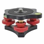 aluminum alloy-tripod-leveling-base-adjustable-tripod-head-6