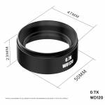 kslid 07x-wd120-coated-auxiliary-microscope-lens-for-stereo-zoom-microscope-3