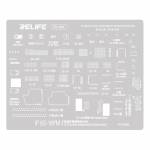 relife rl-044-screen-ic-face-tailboard-infrared-true-color-bga-reballing-stencil-for-iphone-6s-to-16