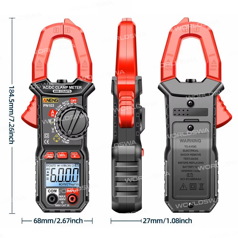 aneng pn103-600a-ac-dc-current-true-rms-professional-digital-clamp-meter-with-temperature-test-12