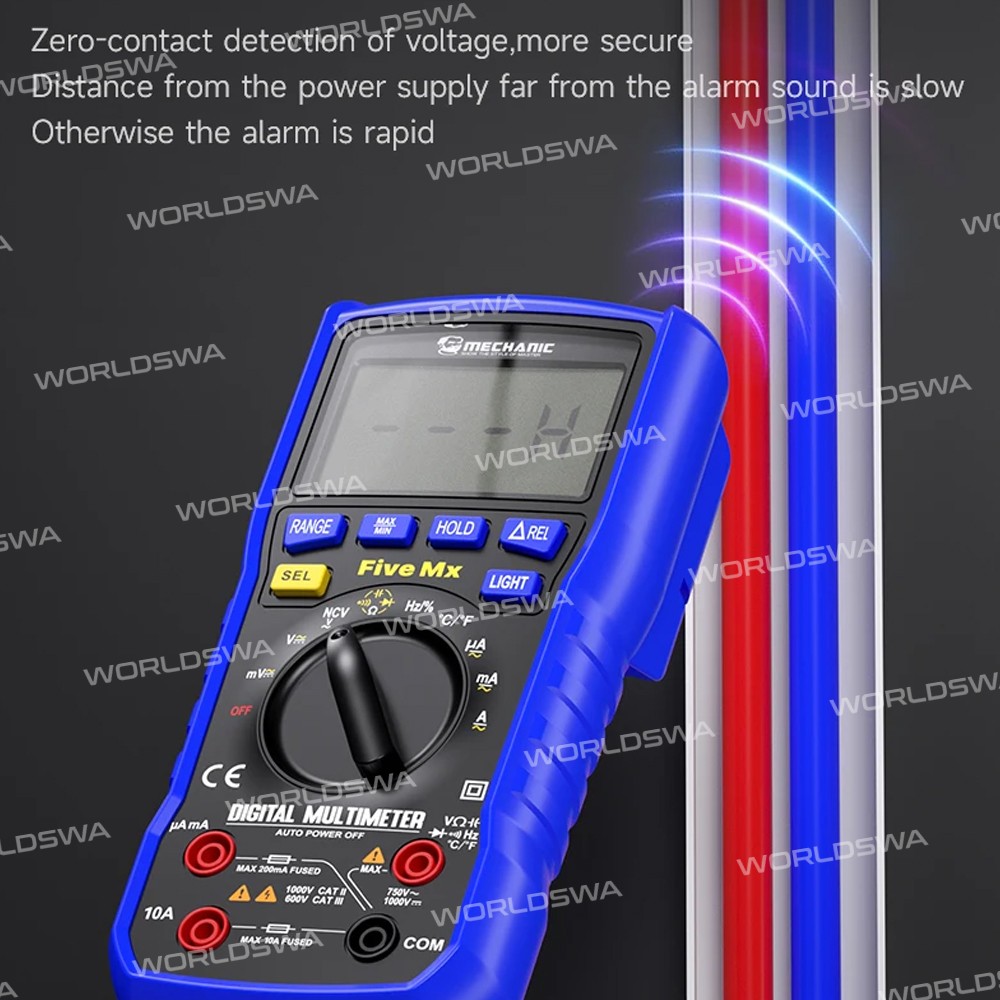 mechanic five-mx-fully-auto-intelligent-digital-display-multimeter-with-english-speech-broadcast-10