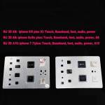 MiJing 3D A9 BGA Reballing Stencil Plant Tin Steel Net for iPhone 6S 6S Plus